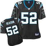 Reebok Carolina Panthers Jon Beason Women's Premier Jersey Medium