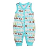Zutano Unisex-baby Infant Elephants Sleeveless Romper