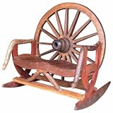 Arapaho Rocker (Teak) (48"H x 45"W x 31"D)