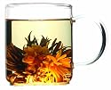 Flowering Tea Gift Set with Glass Tea Mug