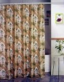 Bathroom Bath Palm Tree Bamboo Shower Curtain Set