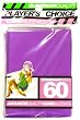 Player's Choice Purple Sleeves (Pack of 60) Standard Size Deck Protectors - Magic The Gathering, Pokemon & Other Trading Card Games