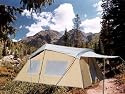 Trek Four Season, Cotton Canvas Tent, 10x16 (Sleeps 9) Full Rain FLY