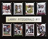 NFL Larry Fitzgerald Arizona Cardinals 8 Card Plaque