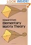 Elementary Matrix Theory (Dover Books on Mathematics)