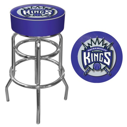 NBA Sacramento Kings Padded Swivel Bar Stool
