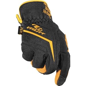 Mechanix Wear CG15-75-009 Commercial Grade Utility Glove, Black, Medium by Mechanix