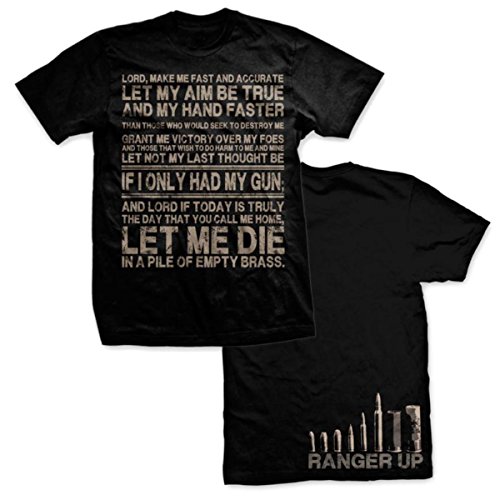 Ranger Up Die in a Pile of Brass, Grant Me Victory Prayer T-shirt
