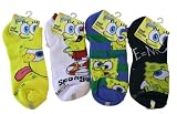 Nick Jr. Spongebob Squarepants Socks 9-11 (3 Pair Set)