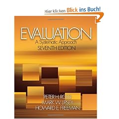Evaluation: A Systematic Approach