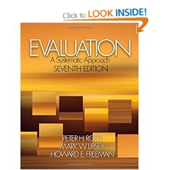 Evaluation: A Systematic Approach