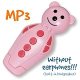 Pink Bidou 2GB - MP3 player for babies and kids with built-in loudspeaker [Toy]
