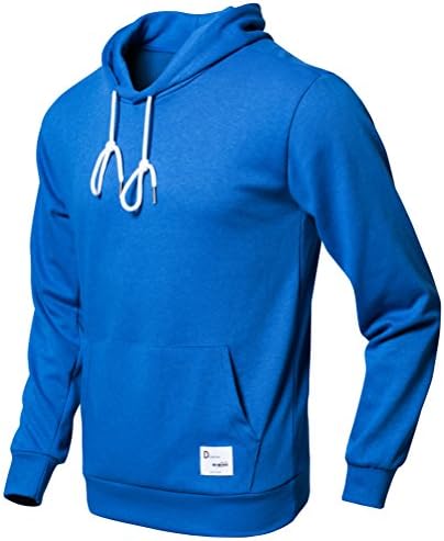 Playsmall Unisex raglan sleeve Fashion Hoodie Sweatshirt variety colour, variety sizes. (Large, CM102_Blue)