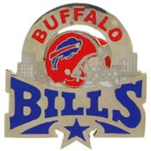 NFL Buffalo Bills Star Pin 1 1/4