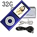 G.G.Martinsen 32 GB Mini Usb Port Slim Small Multi-lingual Selection 1.78 LCD Portable Mp3/Mp4, Mp3Player , Mp4Player , Video Player , Music Player , Media Player , Audio player With Photo Viewer , E-book Reader , Voice Recorder, Games & Movie-Purple