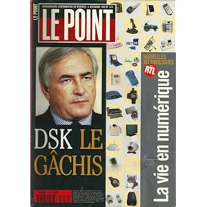 LE POINT HEBDOMADAIRE DINFORMATION DU 5 NOVEMBRE 1999 N° 1416:DSK LE GACHIS LA VIE EN NUMERIQUE ET AUTRES ARTICLES