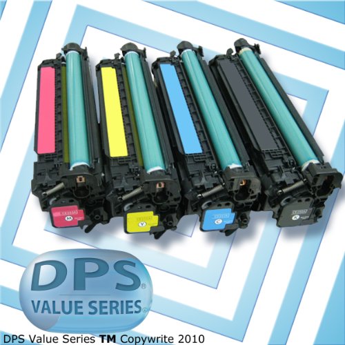 DPSÂ© HP CE250A CE250A CE250A CE250A Remanufactured Cartridge set for for HP Laserjet CM3530 & CP3525