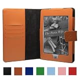 read full review JustCase Executive Genuine Leather Kindle Touch Cover Case 3G Wifi (Brown)