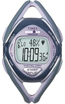 Timex Ironman Race Trainer Heart Rate Monitor Watch, Grey/Lilac, Mid Size