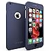 Mengo SlimFit 360 [Ultra-Thin] Case for iPhone 6/6S With Tempered Glass Screen Protector - Blue (Will Not Fit 6/6S Plus)