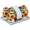 6 Piece Sunflower Tabletop Set Ceramic