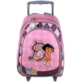 Dora the Explorer Rolling Backpack by Dora the Explorer