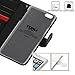 iPhone 6S Plus Case, TORU [Prestizio iPhone 6S Plus Wallet Case] Card Slot Holder Foldable Flip Cover with Kickstand and Wrist Strap for iPhone 6S Plus / iPhone 6 Plus - Black