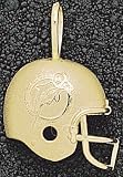 Miami Dolphins Solid 14K Gold Helmet Pendant