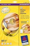 Avery Zweckform, L6015-25, CD-Etiketten, 25 Blatt, ClassicSize, blickdichtes Beschriften,  Preisvergleich