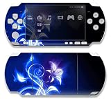 Electric Flower Decorative Protector Skin Decal Sticker for Sony Playstation PSP Slim / PSP 3000