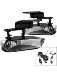 Automotive Parts and Accessories: Chevy Chevrolet Silverado Lt Ls Clear Chrome Fog Lights Lamps - Spec-D Tuning