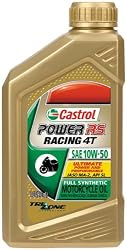 Castrol Power RS Racing 4T 100% Synthetic Oil 10W50 1 Quart 6412