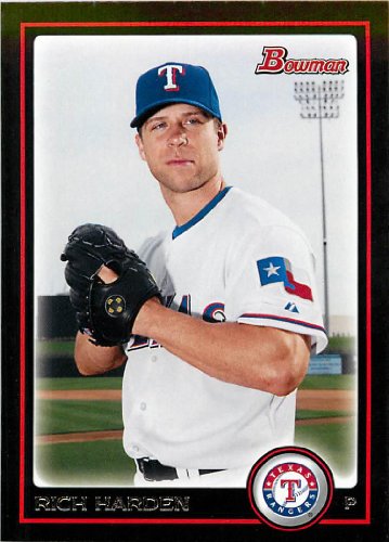 2010 Bowman #147 Rich Harden - Texas Rangers (Baseball Cards)