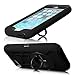 Fintie iPhone 6S Case - [Commander Series] Three Layer Hard Shell Cover Holster with Built-in Rotating Stand and Belt Swivel Clip for Apple iPhone 6 / iPhone 6s (4.7-inch), Black