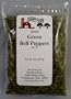 Dried Green Bell Peppers, 2 oz.