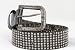 Leather Island Men's Mega Nailhead Belt Rock Star Belt