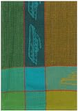 Waffle Weave 100% Cotton Motorboat Mustard Yellow Dishtowel 18" X 28" Set / 6