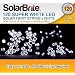Solar Brite Deluxe Solar Fairy Lights 120 Super Bright White LED Decorative String, choice of light effect. Ideal for Trees, Gardens, Parties & More...