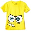 Sponge Bob Squarepants Boys 2-7 Toddler Spongebob Face T-Shirt