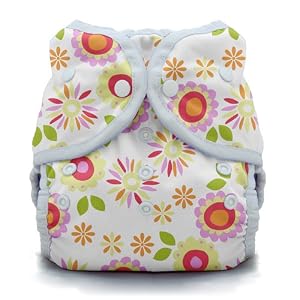 Thirsties Duo Wrap Snap, Alice Brights, Size One (6-18 lbs)