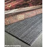 6'x9' Teebaud Reversible Non Skid, Slip Rug Pad for Floors and Carpet