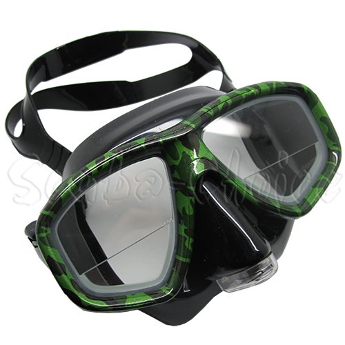 Scuba Camouflage Dive Mask Prescription Optical Corrective Lenses 1 0