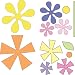 Cuttlebug 2-Inch-by-2 Inch Dies, (Set of 4), Asterisks