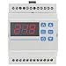 Dwyer DIN Rail Mount Temperature Switch, TSDIN-033, 12 VAC/VDC supply, 3 outputs