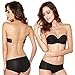 Strapless Invisible push-up bra, women Backless Sexy Underwire Wedding bras Cup ABCD
