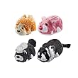 Zhu Zhu Pets Wild Bunch Hamster Toy Special Collector 4 Pack Rocco, Sweetie, Stinker Zu Zu