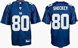 Jeremy Shockey New York Giants #80 Replica Reebok NFL Football Jersey (Blue)