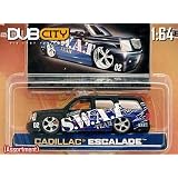 Jada Dub City Cadillac Escalade SWAT Team Truck 1:64 Scale Die Cast Car by Dub City