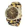 Geneva Women's Platinum Chronograph Style Link Watch