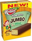 Kelloggs Keebler Jumbo Crème Fudge Stick, Mint, 6.6-Ounce (Pack of 4)